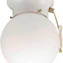 Westinghouse 6668000 Flush Mount, 1-Light 60 Watts, White