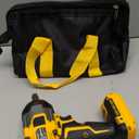 Impact Wrench 1/2 inch for DeWalt 20v Battery, Impact Wrench 750Ft-lbs(1000N.m) High Torque Brushless Electric Impact Gun, Power Impact Driver with 3-Mode Speed, LED Work Light(no battery) (Yellow)