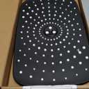 Veken 11.8 Inch Rain Shower Head with Handheld- High Pressure Dual Shower Heads with 5 Modes Handheld Spray Combo- Wide Rainfall Showerhead with Hose, Bathroom Accessories, Matte Black