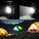 KunHe 10 Pack USB Rechargeable Mini Small LED Flashlights Bulk Camping Lantern Flashlight Bright High Lumens EDC Flash Light