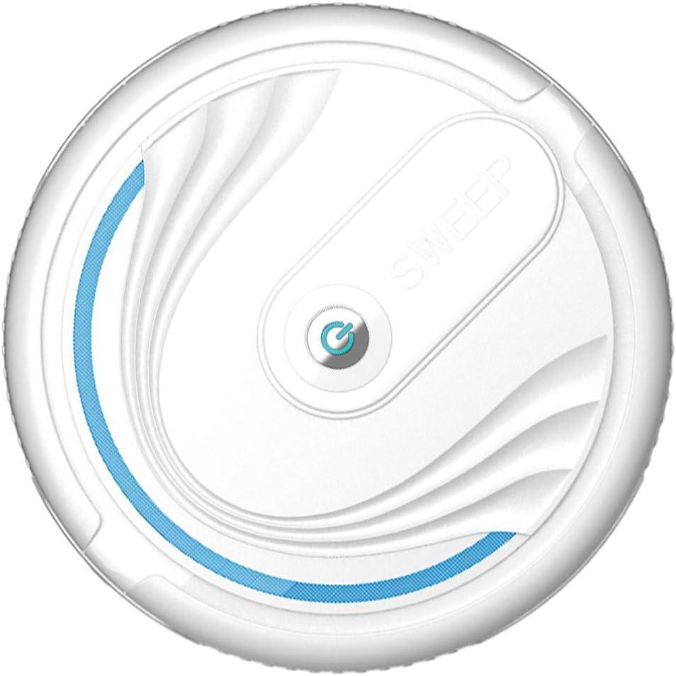 Toyvian Rumba Simulated Sweeping Robot Toy Cleaning Machine Kids Vacuum with Suction Toy Robot Vacuum Cleaner Toddler Robot Vacuum Toy for Kids Infant Toy Kid Baby Cosplay (White)
