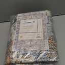 nunubaby Washable Pee Pads for Dogs, Stylish, Non-Slip and Leak-Proof Pee Pads. Reusable Potty Pads for Dogs for Crates and Floors.(Beige/ Multi, 36" x72" )