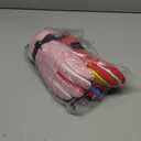 SATINIOR 2 Pairs Kids Waterproof Winter Snow Gloves Ski Gloves for Boy Girl Outdoor Warm Thickening Snowboar (8-12 Years, Red, Pink)