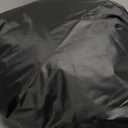 Mrrihand Round Patio Furniture Cover - Outdoor Chair Covers Waterproof Heavy Duty 600D Outdoor Table Chair Set Covers Anti-Fading Cover for Outdoor Furniture Set, 62"DIAx28"H, Black