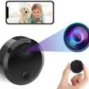 WYTIWYG 4K HD Wireless Camera - Extended Battery Life, Indoor Home Security Camera, Automatic Night Vision, WiFi Baby Monitoring, SD Card Loop Recording and App Control (QYQY-Y1)