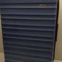 Amazon Basics 30" Hardside Large Checked Luggage with Multi-directional Wheels, Expandable for Up to 15% More Space, Scratch-Resistant Hardshell, Navy Blue