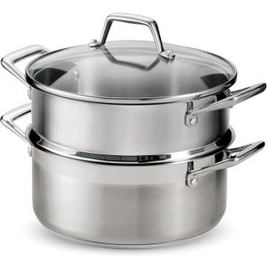 Tramontina Steamer Set Stainless Steel Induction-Ready 5 Quart, 80120/523DS