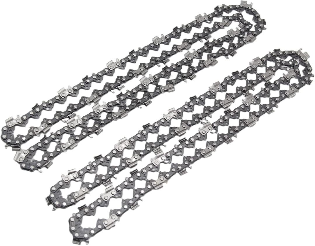 Premium 22-inch Saw Chain 2-Pack with .325" LP Pitch, 058" Gauge, and 86 Drive Links - Perfect Replacement for Blue Max 2160 Chainsaw, 5200, 5800, and 6200 Models, Superior to 21LPX086G