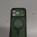 TOCOL for 17 Pro Case, Full Camera Protection, Built-in Magnetic Ring, Compatible with Magsafe Charger, Drop Protection, Translucent Matte Phone Case for iPhone 17 Pro 6.3 inch (Alpine Green)