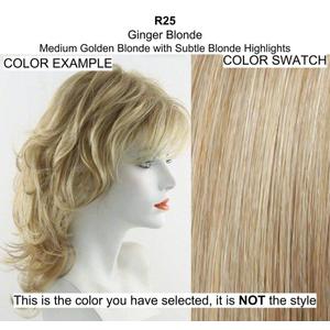 Voltage Petite Cap Wig Color SS23/61 Short Bold Textured Layers Vibralite Synthetic Fiber Wispy Bangs Capless Flared Neckline Women Bundle MaxWigs Hairloss Booklet