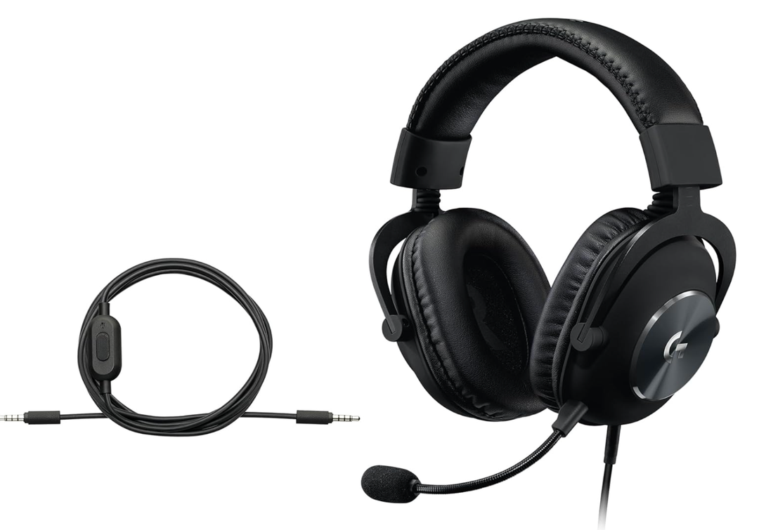 Logitech G Pro X SE Wired Gaming Headset with Microphone: Detachable Microphone, DTS Headphone:X 7.1, for PC, Xbox One, Xbox Series X|S, PS5, PS4, Includes USB DAC  Black