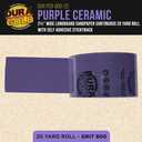 Dura-Gold Premium 800 Grit PSA Purple Film Ceramic Longboard Sandpaper, 2-3/4" Wide Continuous 20 Yard Roll - Self Adhesive Stickyback for Auto & Wood Air File Long Board Sanders, Hand Sanding Blocks