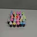 Shuttle Art Glow in the Dark Paint, 26 Colors 3D Fabric Paint with 1 Mini UV Light 3 Brushes, Great for T-Shirts, Shoes, Jeans, Bags, DIY Projects, Pumpkins, and Halloween Decorations