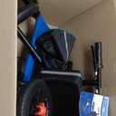 BlessReach All Terrain Steerable Knee Scooter Crutch AlternativeDeluxe Medical Scooter Double Handbrake,for Adults Injured Ankle & Foot Recovery Scooter in Blue