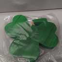 St Patricks Day Wooden Shamrock Decoration, 4-Piece Set of St. Patrick's Day Tabletop or Tray Multi-Layer tiered tray decor Tray Decoration, shamrock decorations, Office Decor (Green01)