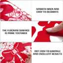 2-Piece Double Happiness Static Cling Decal Set - Red Chinese Wedding & Home Decoration, Glass Stickers for Living Room & BedroomLarge Traditional Chinese Wedding Dcor