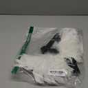 Pet Angel Wing Devil Wing Pet Halloween Costume Accessory Set for Dog Cat Rabbit Halloween Animal Party Theme Costume Black and White (White, Small)