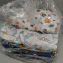 babygoal Large Cloth Diapers Pack of Toddlers, Cloth Diaper Covers 6 Pack with 6pcs Inserts and Wet Bag, Reusable Washable & Waterproof (Animal World), Size: Large