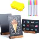 3 Pack 5x7 in Chalkboard Sign Small Chalkboard Decorative Chalkboard with Base Family Message Chalkboard Kid Chalkboard Store Poster Display