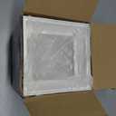 Thyle 8 Pcs True 4x4 Inches Vinyl Post Skirt Post Base Cover Column Wraps for Porch Deck Base Vinyl Sleeve White Trim for Hand and Stair Rails