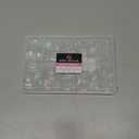 UNA GELLA Medium Oval Fake Nails Pre-shape 216pcs Round Gel Nail Tips Press on Nails for Full Cover Acrylic Round Oval Full Nails False Nails 12 Sizes False Soft Gel Tips