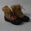 Northside Women's Shiloh Cold Weather Insulated Winter Snow Boots for Women- Synthetic Suede and Quilted Nylon Upper Faux Fur Collar, Side Zipper, Removable EVA Insole, Waterproof Shell 10