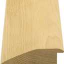 Kigley Solid Red Oak Interior Threshold Wood Oak Threshold Transition Overlap Threshold Doorways Reducer Threshold(36 x 4.13 x 1.25 Inches)
