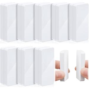 16 Pieces Outdoor Curtain Weights Waterproof Magnetic Drapery Weights for Home Decor Bathroom, Shower, Liner, Flags Tablecloth to Stop Wind (White)
