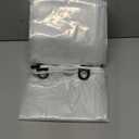 LC&QS 8x12ft Clear Tarp with Grommets, Upgraded Edge Heat Fused Tear-Resistant Clear Heavy Duty Tarps, Clear Vinyl Tarps for Patio Fencing, Rain, Wind, Cold, Chicken Coops,and More, Windproof Rope (8x12ft2.4x3.6m)