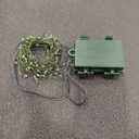 Battery Operated Starry Lights - 18FT 50 Micro LEDs, Warm White, Waterproof, Christmas Tree, Wreath, DIY Wedding