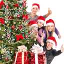 10 Pcs 16 Inch Pastel Christmas Tree Picks Spray Ornament Macaron Candy Christmas Tree Ball Picks Toppers for Xmas Home Wreath Vase Craft Holiday Party Filler Decorations