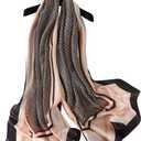 Silk Scarf Mulberry Silk Fashion Scarves Long Lightweight Shawl Wrap  (W06)