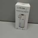 Touchless Automatic Soap Dispenser for Kitchen and Bathroom, Liquid Hand Soap Dispenser, Water-Resistant and Rechargeable, 14.2oz/420ml Intelligent Digital Display4-Level Adjustable,Modern (White)