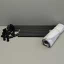 30" White Large Butterfly Habitat, Monarch Habitat, Butterfly Cage for Caterpillars, Flying Insect Mesh Cage, Outdoor Observation Plant (Black)