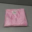 Newrara Adult Shiny Graduation Cap and Gown Tassel Set for High School & Bachelor (48, Pink)