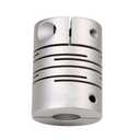 GND Clamping Precision Flexible Shaft Couplings 5 to 6mm Diameter 25mm Length 31mm Beam Mechanical Coupling(5x6)