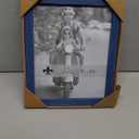 Lawrence Frames Weathered Woods 8x10 Charlotte Navy Blue Picture Frame