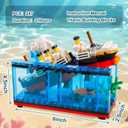 Titanic Sink and Break in Half Toy Building Blocks Set, Titanic Toys for Kids, Titanic Cruise Ship Model Toy, Titanic Model Ship Kit, Boat Bricks Kit 247 PCs