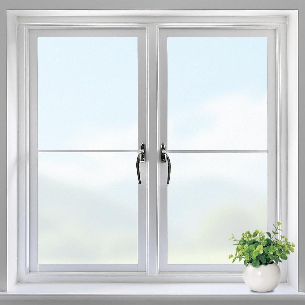 Frosted Glass Window Film, Static Cling 23.6 x 78.7Inch