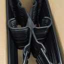 Hangers 100 Pack, Clothes Hangers for Coat, Heavy Duty Durable Closet Space Saving, Black