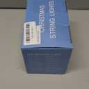 100ft White Christmas Lights Outdoor 300 LED String Lights Indoor Clear Wire Waterproof, 8 Modes Connectable Twinkle Fairy String Lights Plug in for Outside Room Bedroom Party Wedding Decorations