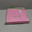 Yunkeeper Black Fabric Cubby Storage Bins,13x13x13 Inches ,Cube Organizer Bin Foldable Storage Boxes with Dual Handles Fabric Organizer Box and collapsible Storage basket,Set of 3 ,Pink