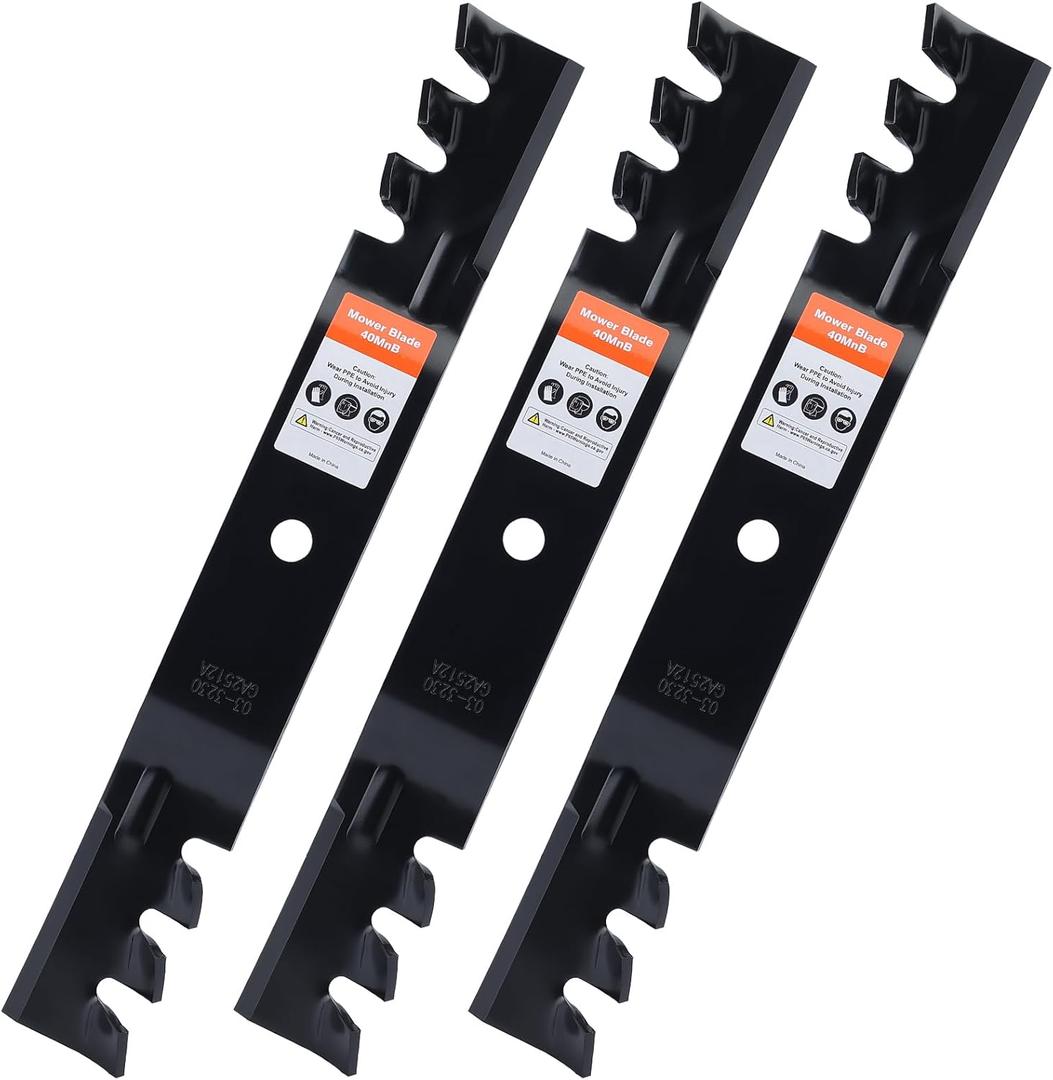 SS5000 Timecutter 50 inch Mulching Blades for Toro Time Cutter MX5050 MX5000 MX5075 Z5000 70750 Zero Turn 50''Deck Mower Replace for 110-6837-03 115-5059-03 112-9759-03