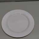 Chef Craft Classic Dessert Plate, 10 Inches In Diameter, White