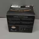 BESTINNKITS Smart Coffee Set Auto On/Off Gravity-Induction Mug Office Desk Use, Candle Wax Cup Warmer Heating Plate (Up to 131F/55C), 14oz (White Set)