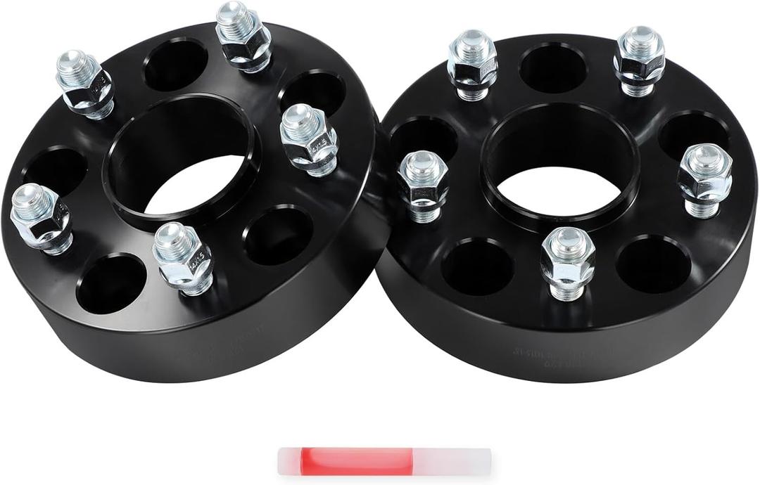 SCITOO 2pcs 1.5" Wheel spacers 5x4.75 to 5x4.75 with Studs 14x1.5 Bore 66.9mm Compatible with for Chevrolet Camaro Equinox Impala for Malibu for Malibu Limited SS for Cadillac ATS CT6 CTS XT4 XT