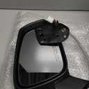Right Passenger Side Mirror Compatible with Toyota RAV4 2019 2020 2021 2022 2023 2024 Power Heated Turn Signal Blind Spot Door Rear View Mirrors 8 Pins Black