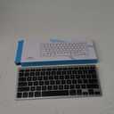 Bluetooth Keyboard for Mac, OMOTON Compact Wireless Keyboard Compatible with MacBook Pro/Air, iMac, iMac Pro, Mac Mini, Mac Pro Laptop and PC, Grey