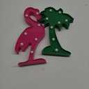 AceList Tropical Luau Party Supplies Flamingos Palm Trees Sign Light for Hawaiian Themed Party Decoration Birthday Bedroom Wall Decor Table Centerpieces