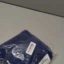 Round Spandex Tablecloth, Elastic Fitted Waterproof Tablecloths for 45"-56" Tables, Stretch Washable Picnic Table Cover for Camping, Dining, Indoor and Outdoor, Navy